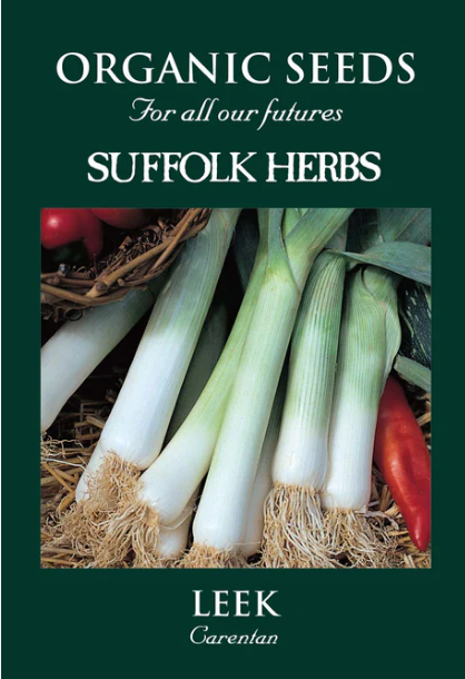Suffolk Herbs Organic Leek Carentan 225 Seeds