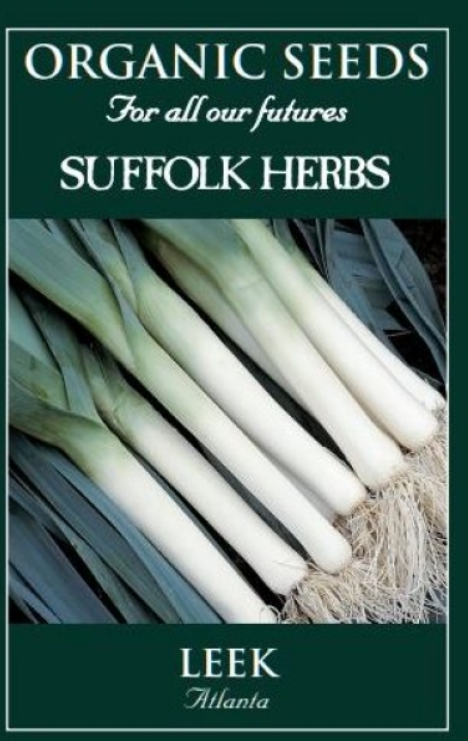 Suffolk Herbs Organic Leek Atlanta Seeds