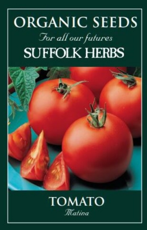 Suffolk Herbs Organic Tomato Matina Seeds