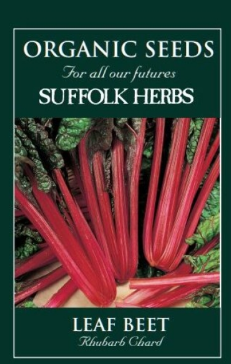 Suffolk Herbs Salad Leaves Rhubarb Chard Red 60 Seeds