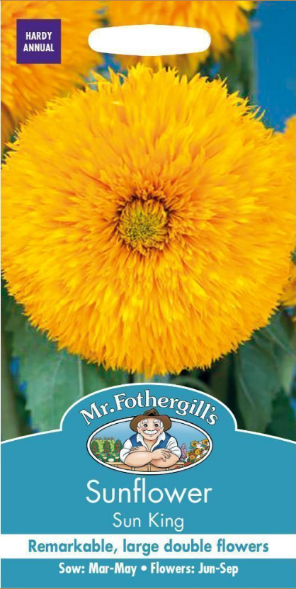 Mr Fothergills - Edible Flower - Sunflower Sun King Improved Seeds