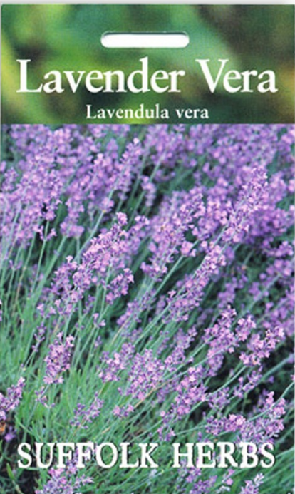 Suffolk Herbs Lavender Vera Lavendula Seeds