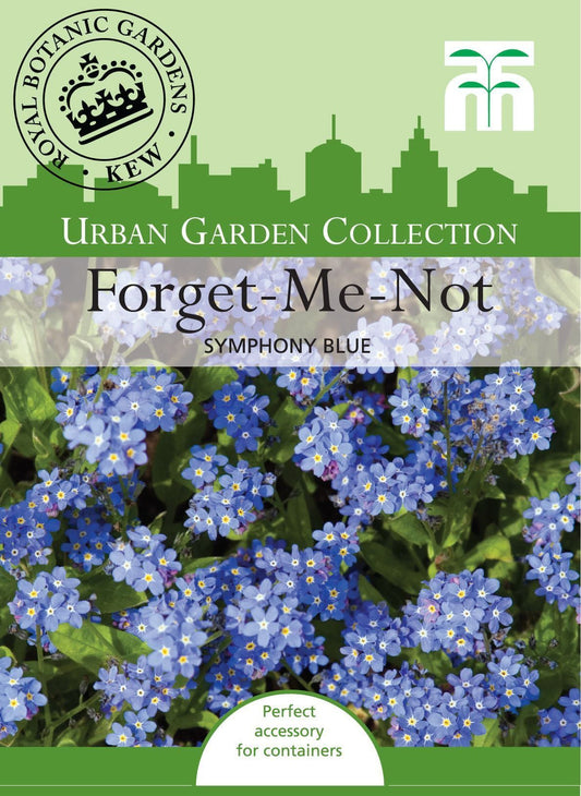 Thompson & Morgan Urban Garden Flowers Forget Me Not Symphony Blue 250 Seed