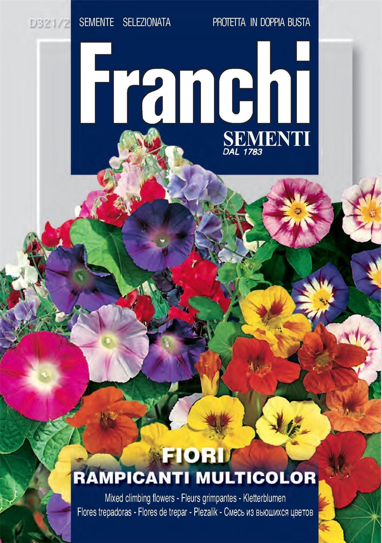 Franchi Seeds of Italy - Flower - FDBF_ 321-2 - Mixed Climbing Plants - Seeds