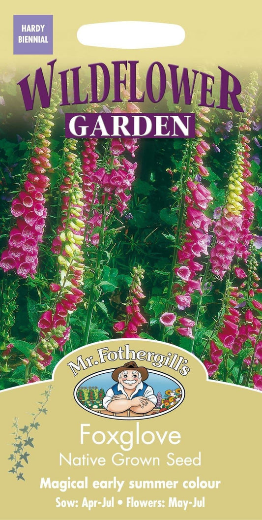 Mr Fothergills Wildflower Foxglove 2000 Seeds