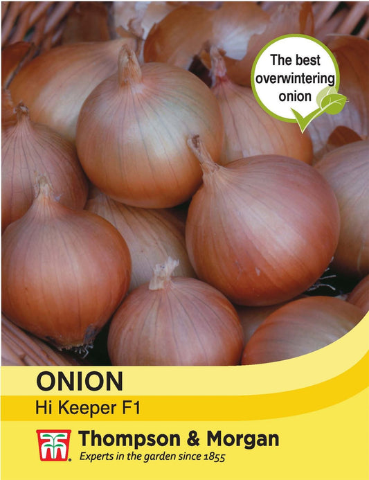 Thompson & Morgan Onion Hi Keeper F1 Hybrid 80 Seed