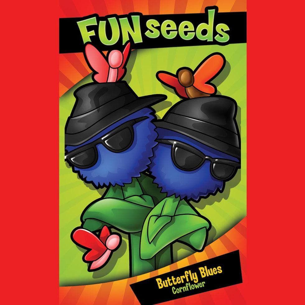 Mr Fothergills Fun Seeds Butterflies Blues 300 Seeds