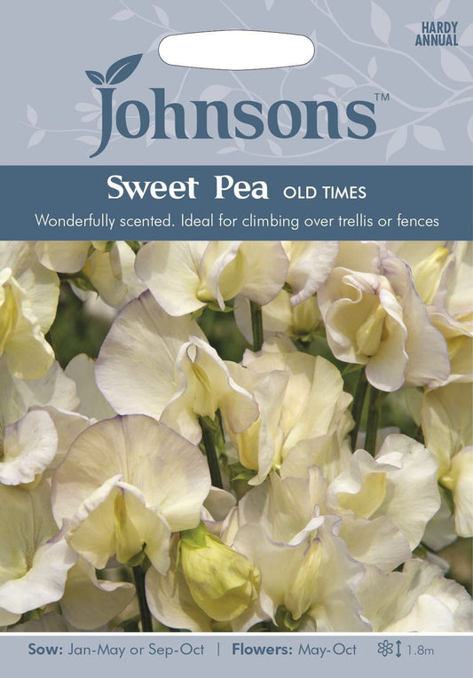 Johnsons Sweet Pea Old Times 25 Seeds