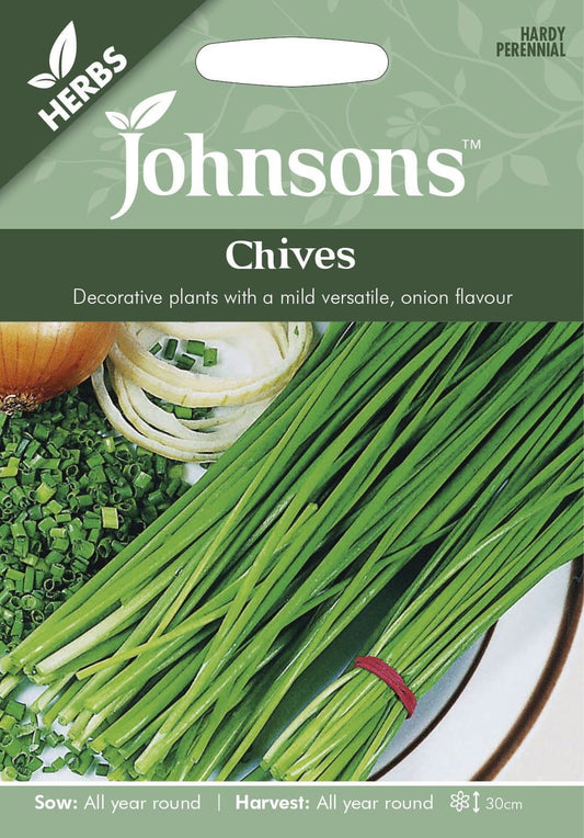 Johnsons Herb Chives 750 Seeds