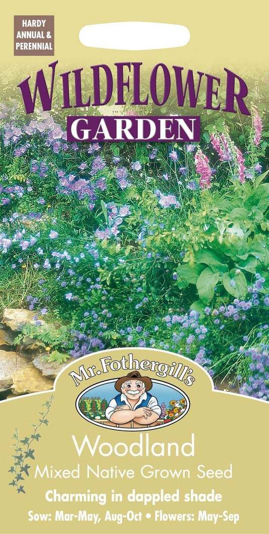 Mr Fothergills Wildflower Woodland Mixture 1g Seeds