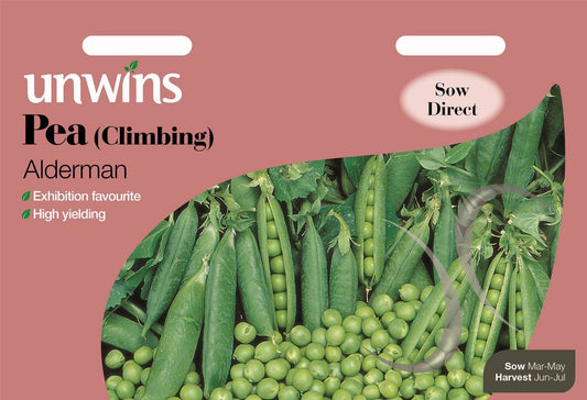 Unwins Pea (Climbing) Alderman 250 Seeds