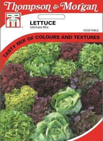 Thompson & Morgan Vegetables Lettuce Ultimate Mix 200 Seed