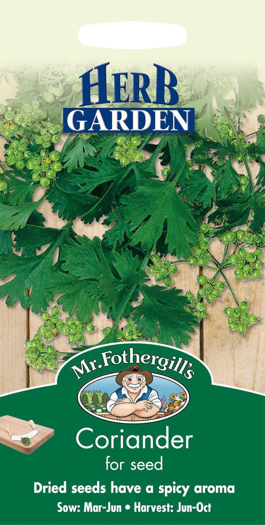 Mr Fothergills Herb Coriander 150 Seeds