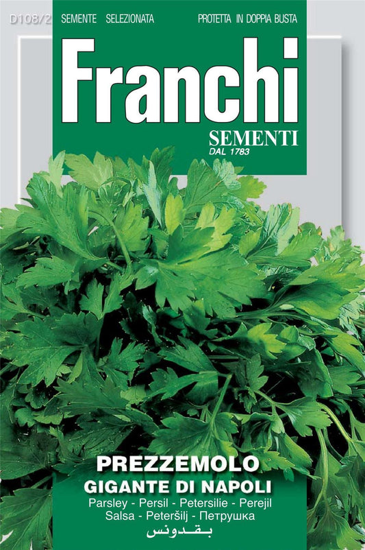 Franchi Seeds of Italy Parsley Gigante Di Napoli Seeds