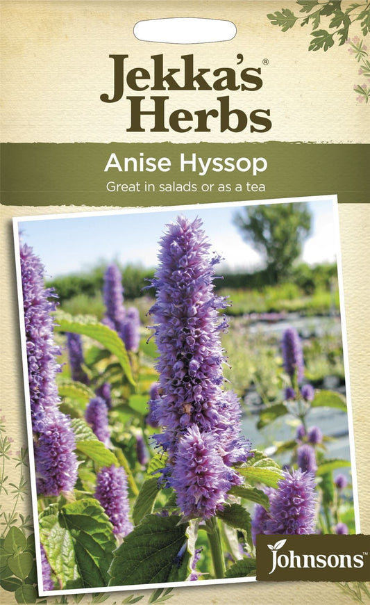 Johnsons Jekka's Herbs Anise Hyssop 500 Seeds