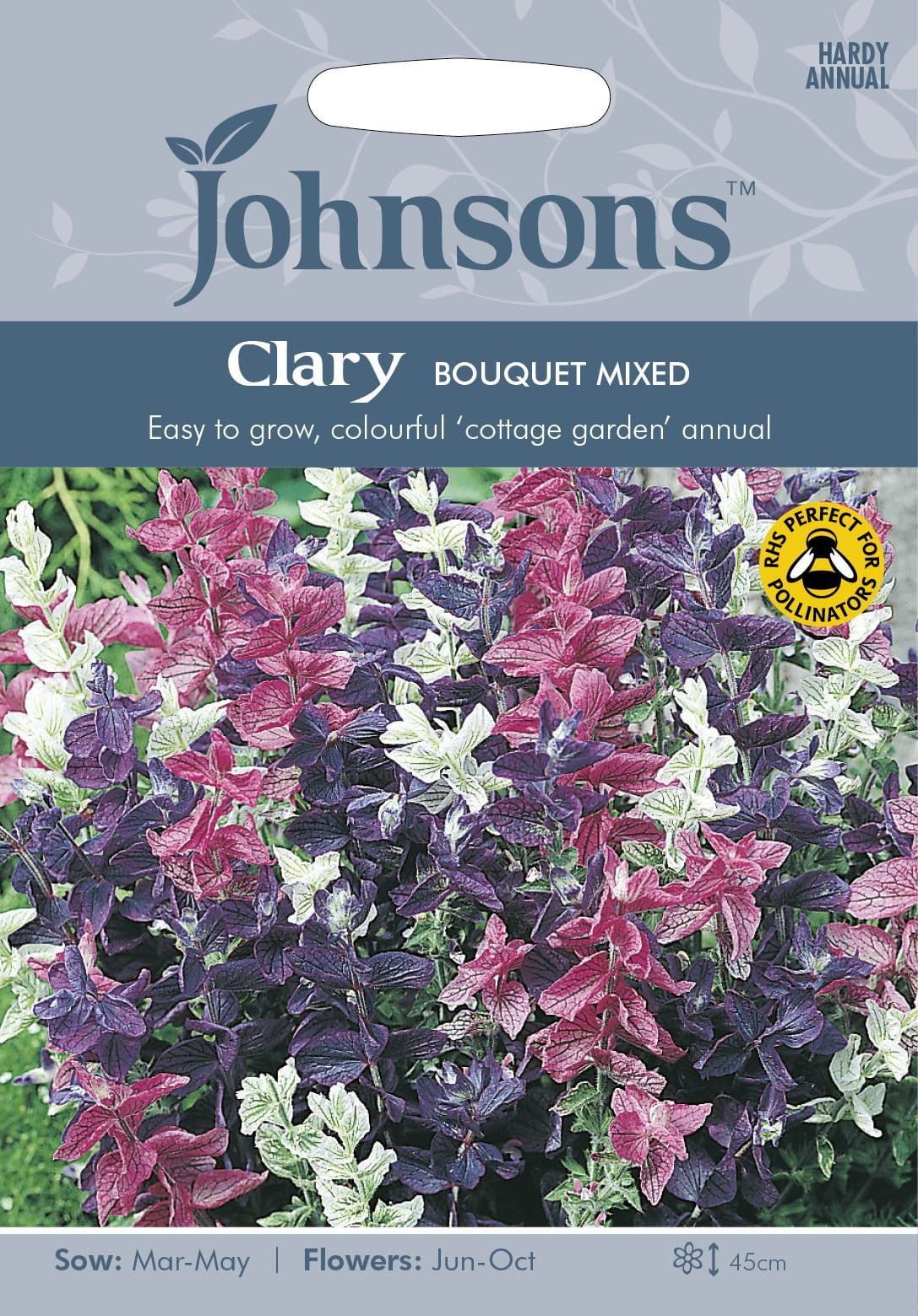Johnsons Clary Bouquet Mixed 300 Seeds