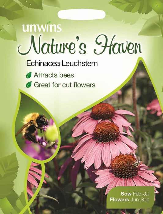 Unwins Nature's Haven Echinacea Leuchstern 50 Seeds