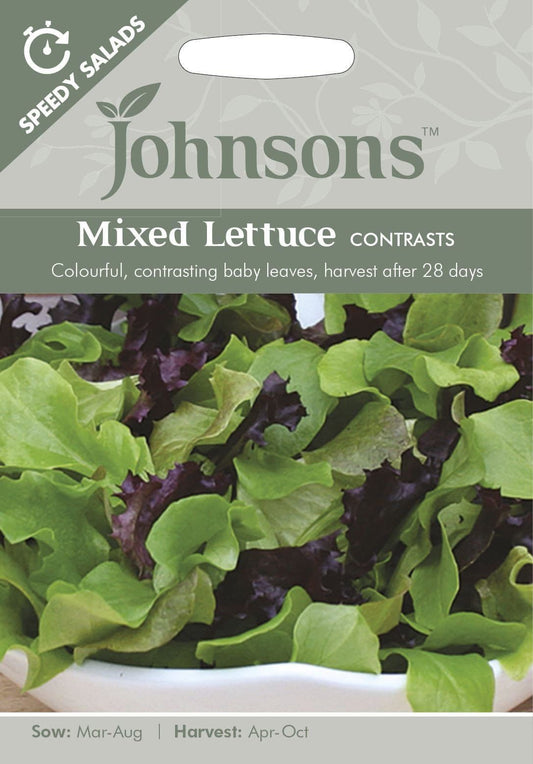 Johnsons Mixed Leaves Contrasts 500 Seeds