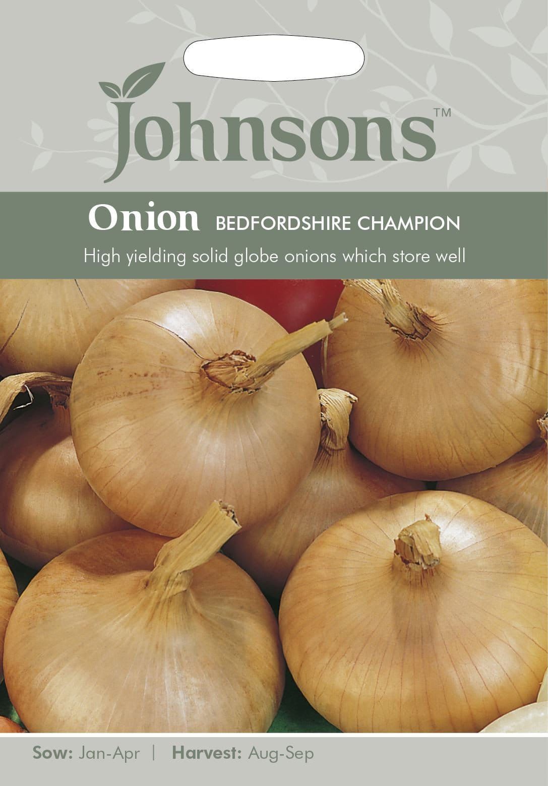 Johnsons Onion Bedfordshire Champion 350 Seeds