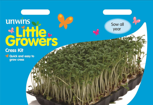 Unwins Little Growers Cress Kit 1000 Seeds