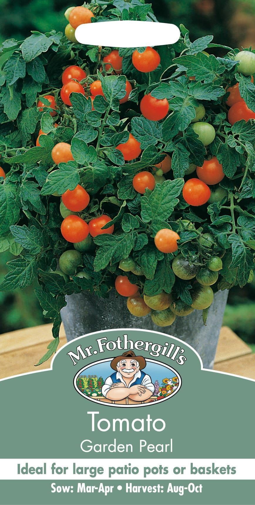 Mr Fothergills Tomato Garden Pearl 50 Seed