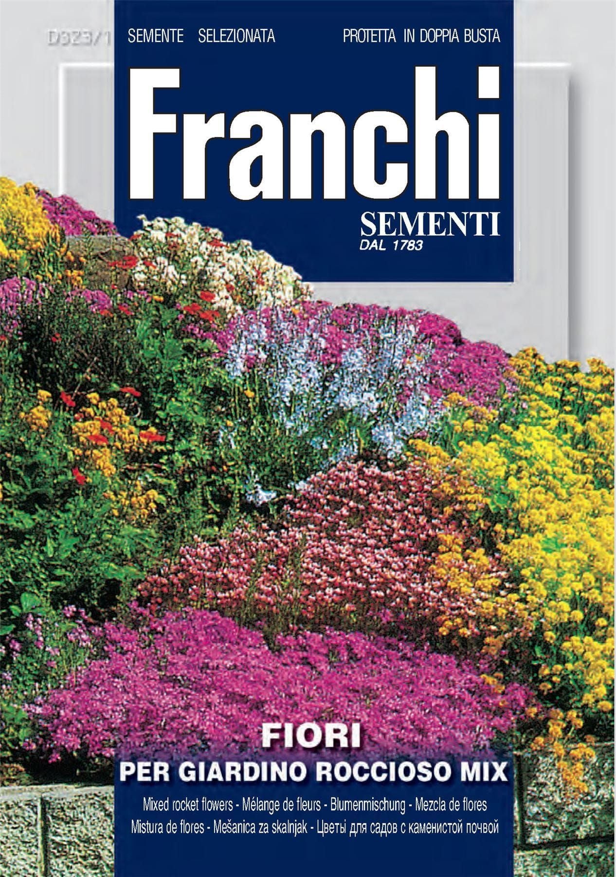 Franchi Seeds of Italy - Flower - FDBF_ 323-1 - Mixed Rockery Flowers - Seeds