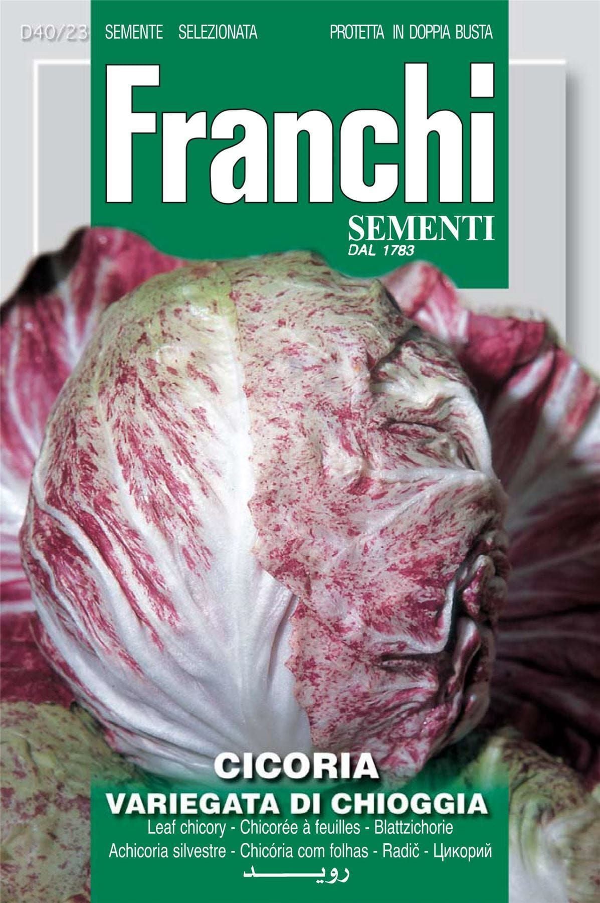 Franchi Seeds of Italy Chicory Variegata Di Chioggia Seeds