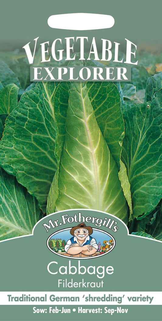 Mr Fothergills Cabbage Filderkraut 300 Seed