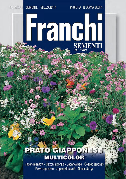 Franchi Seeds of Italy - Flower - FDBF_ 346-1 - Japanese Lawn - Mix of Annuals Flowering Lawn - Seeds
