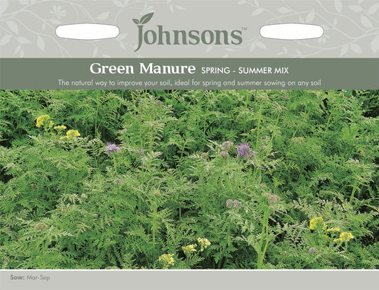 Johnsons Green Manure Spring/Summer Mix 100g Seeds