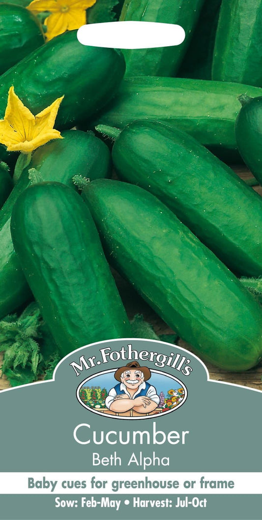 Mr Fothergills Cucumber Beth Alpha 40 Seeds