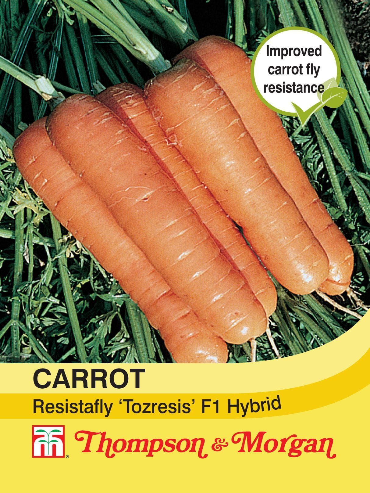 Thompson & Morgan Carrot Resistafly F1 - 350 Seed