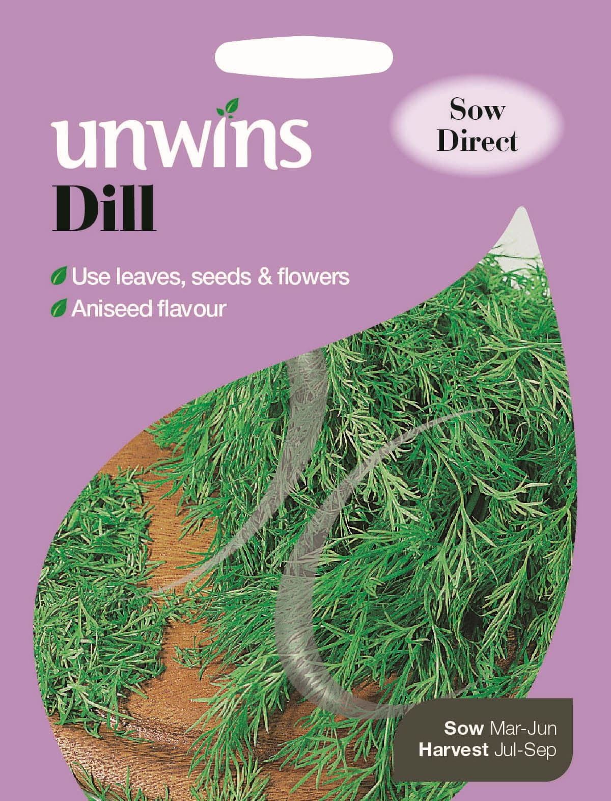 Unwins Dill 200 Seeds