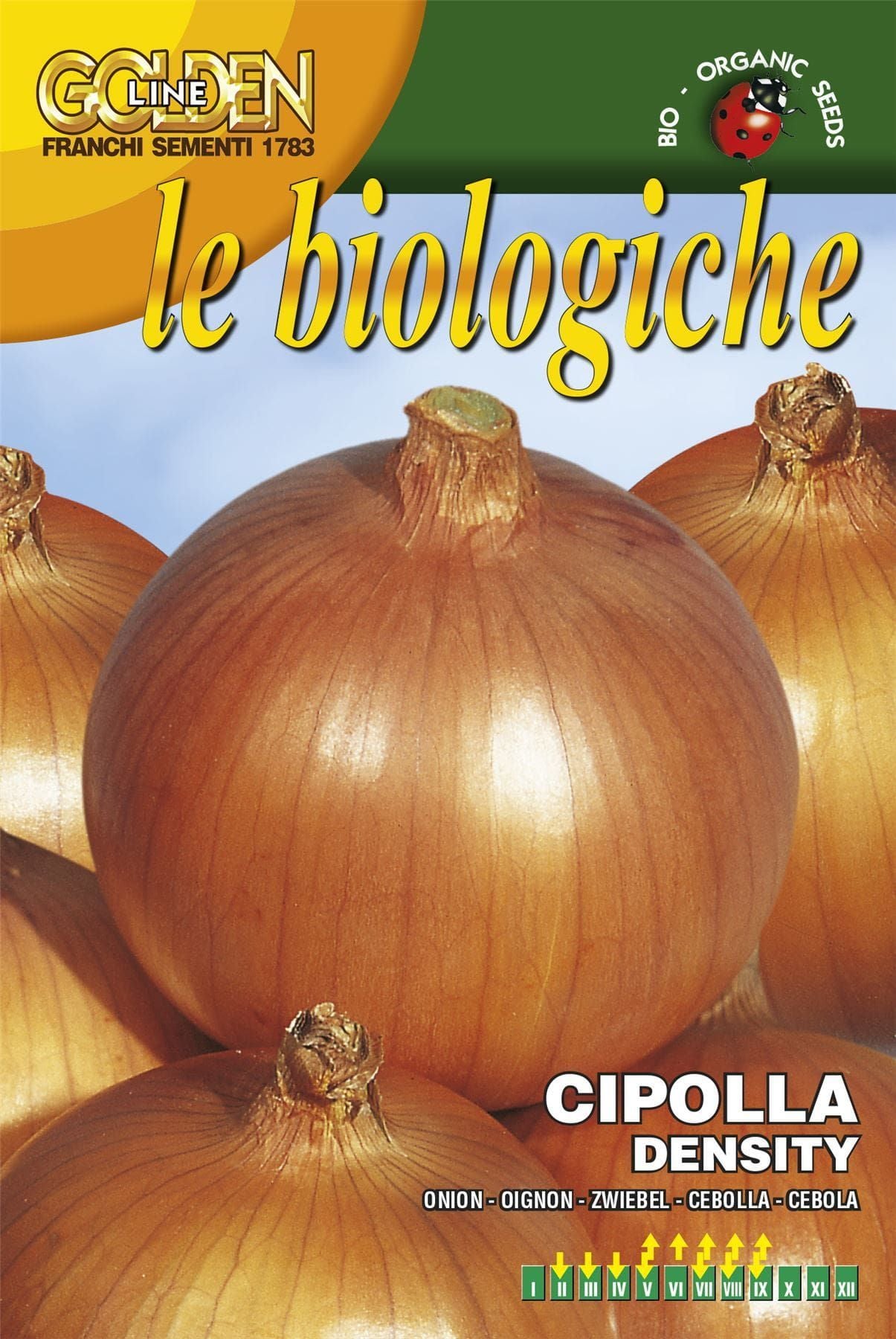 Franchi Organic BIOB43/4 Onion Density Seeds