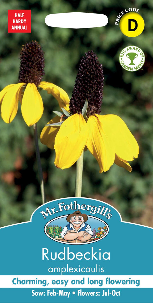 Mr Fothergills - Flower - Rudbeckia - Amplexicaulis - 200 Seeds