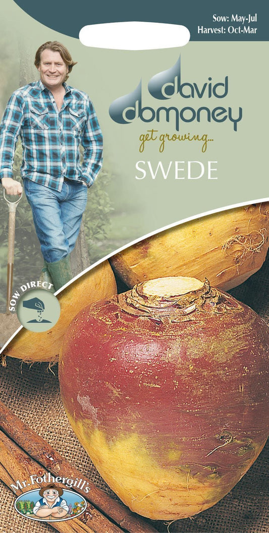 Mr Fothergills - David Domoney - Vegetable - Swede - Invitation - 750 Seeds
