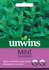 Unwins Herb Mint (Garden) 1300 Seeds