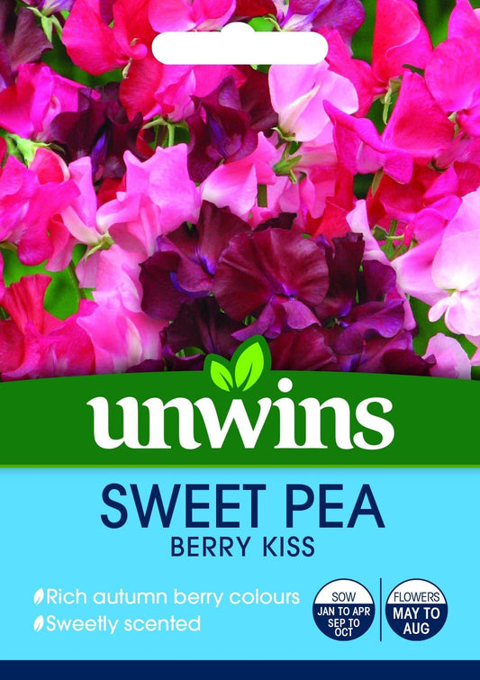 Unwins Sweet Pea Berry Kiss 21 Seeds