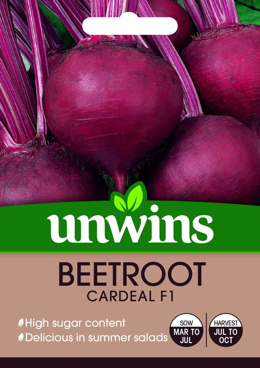 Unwins Beetroot Cardeal F1 200 Seeds