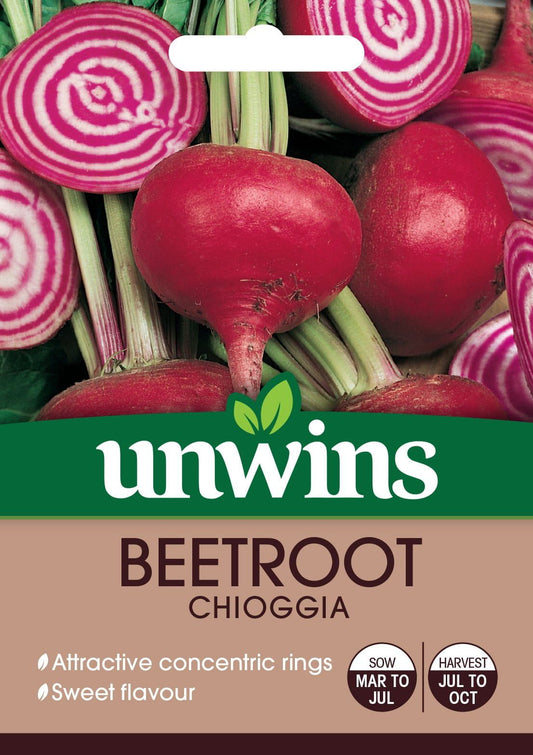 Unwins Beetroot Chioggia 250 Seeds