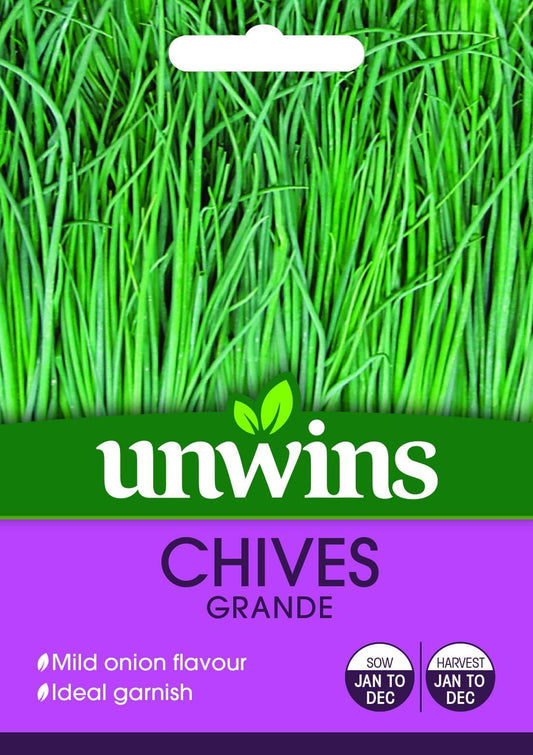 Unwins Chives Polyvert (Grande) 250 Seeds
