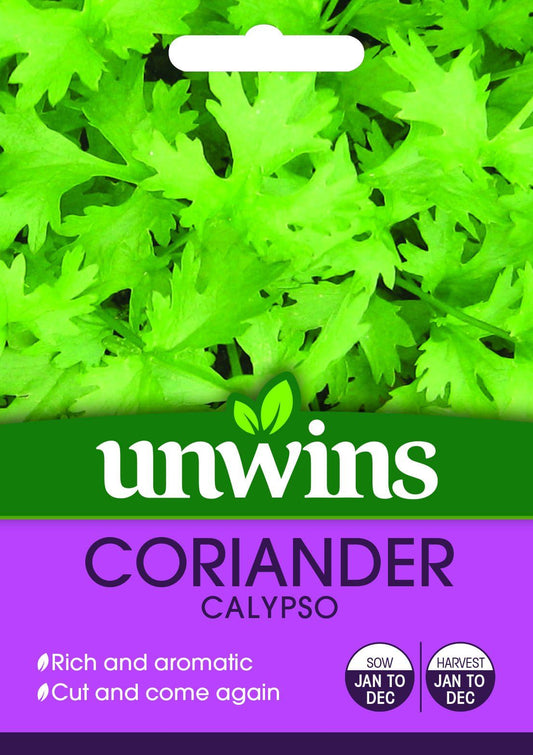 Unwins Coriander Calypso 120 Seeds