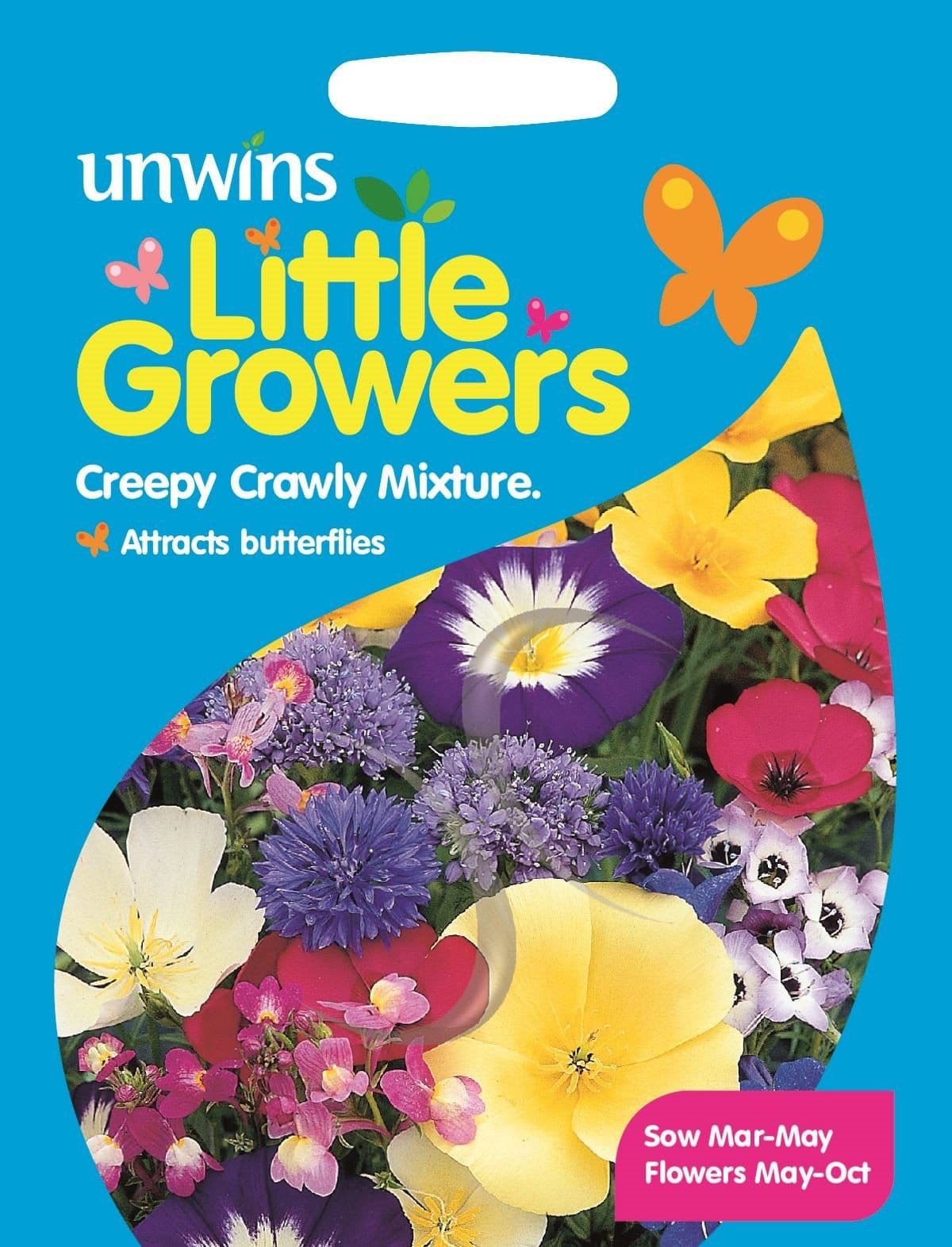 Unwins Little Growers Creepy Crawly Mixture 1g Seeds