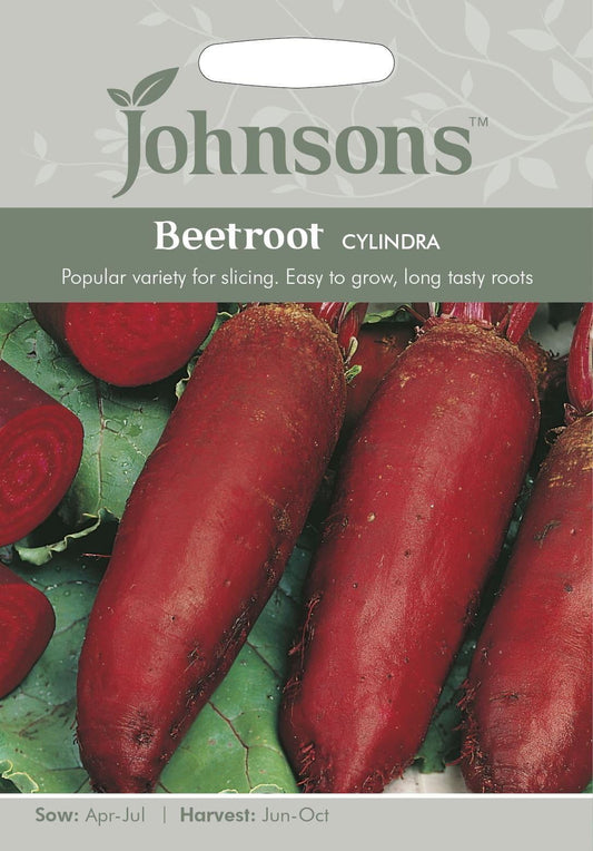 Johnsons Beetroot Cylindra 250 Seeds