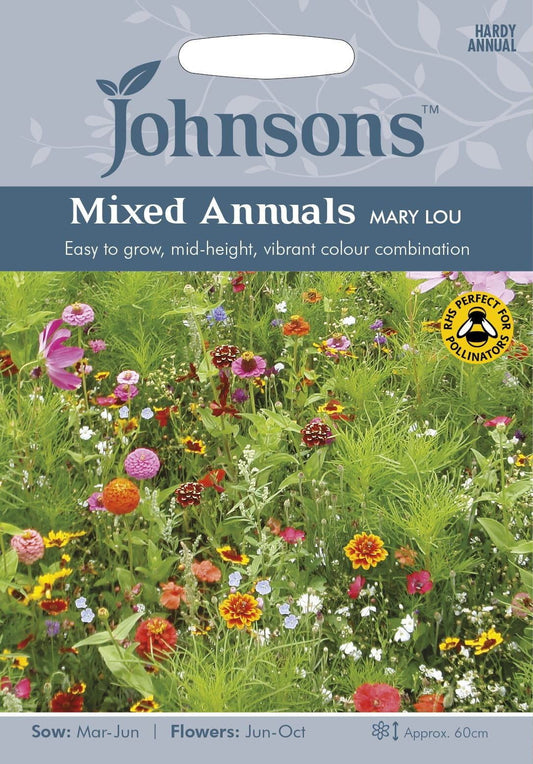Johnsons Mixed Annuals Mary Lou Seeds