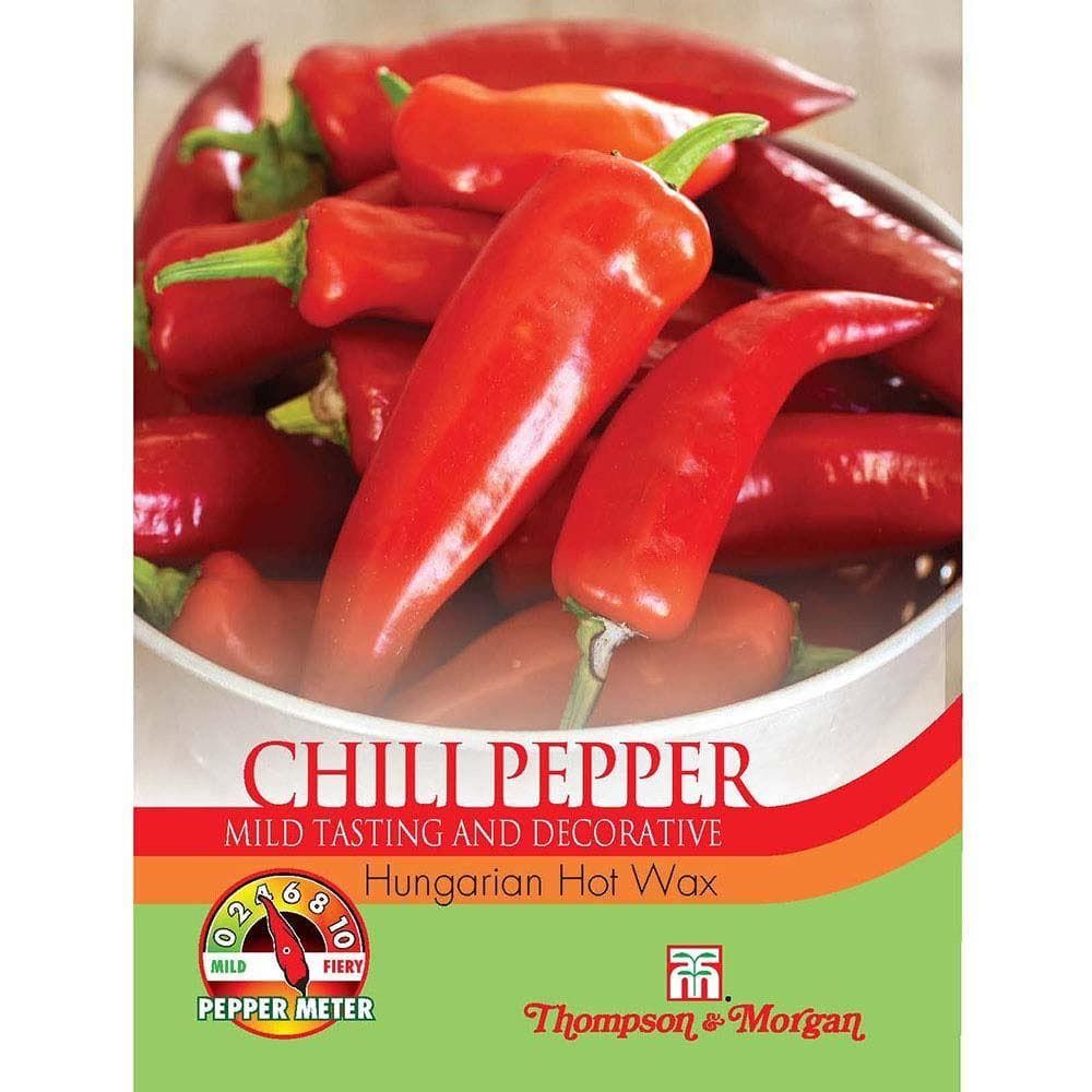 Thompson & Morgan - Pepper Chili Hungarian Hot Wax - 15 Seeds