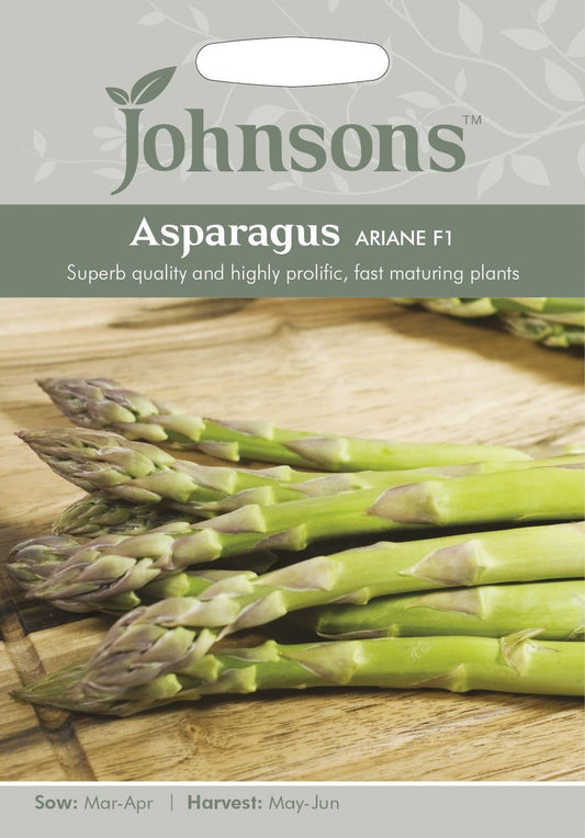 Johnsons Asparagus Ariane F1 10 Seeds