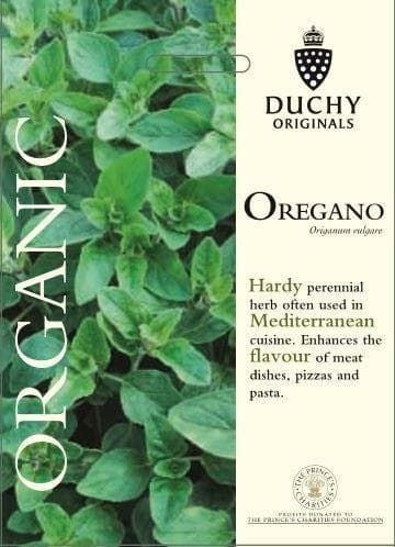 Thompson & Morgan Duchy Original Organic Herb Oregano 500 Seed