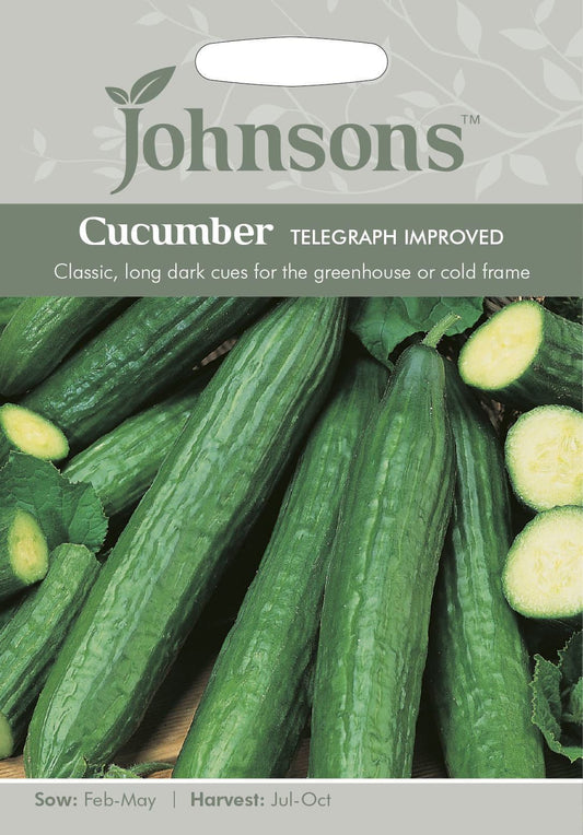 Johnsons Cucumber Telegraph Improved 10 Seeds