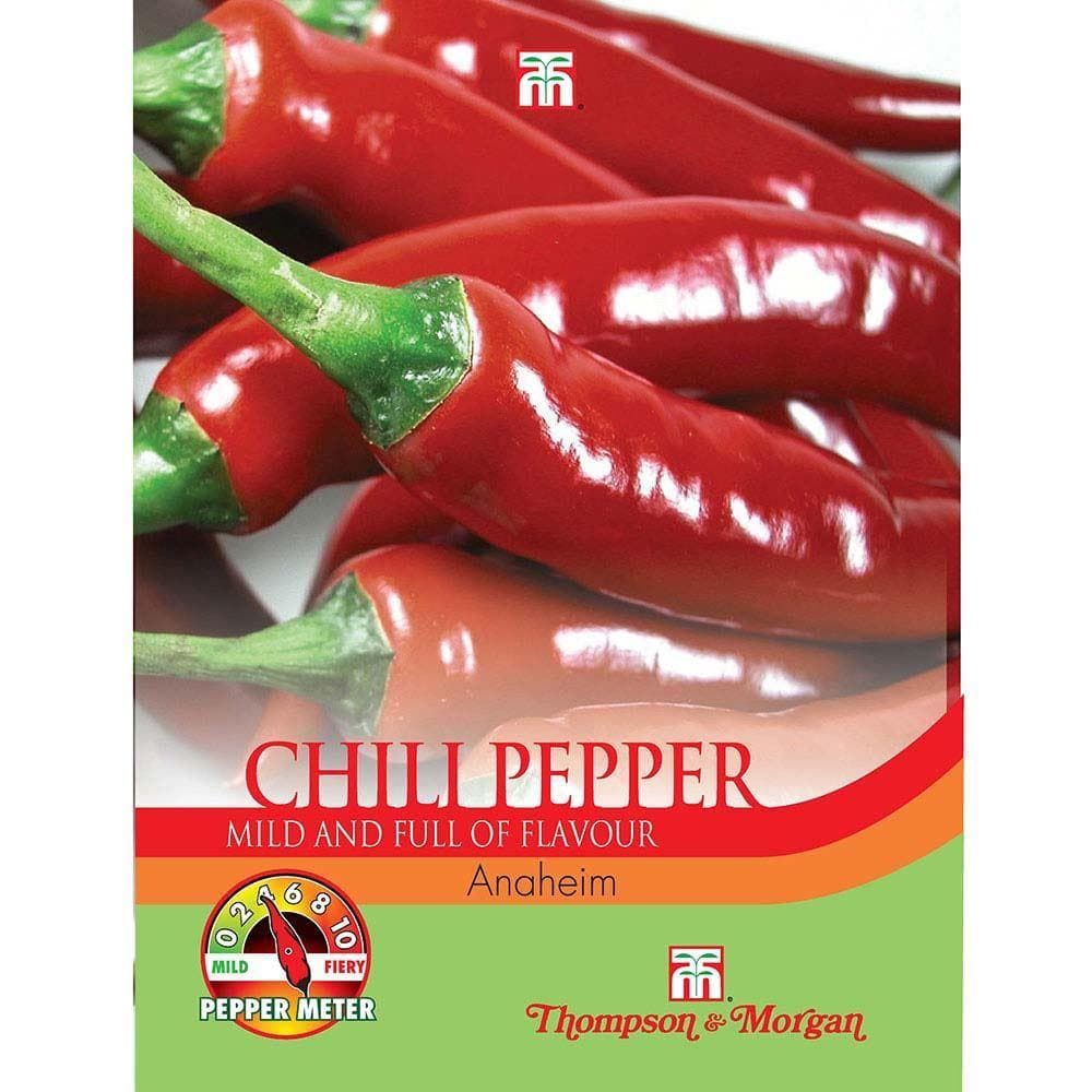 Thompson & Morgan - Pepper Chili Anaheim - 6 Seeds